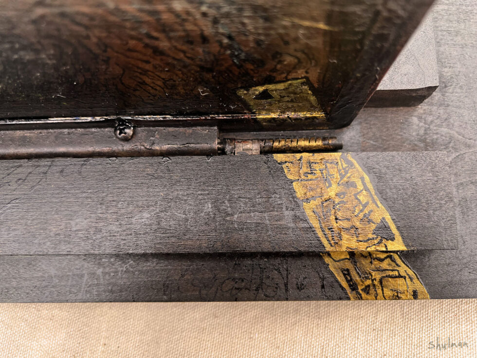 Dave Shulman - Elbow Room (Mt. Wilson), 11 × 22 × 5 1/2 inches. (Detail.)